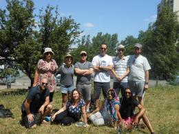 Wizyta grupy izraelskich edukatorów. Fot. Stowarzyszenie imienia Szymona An-skiego.