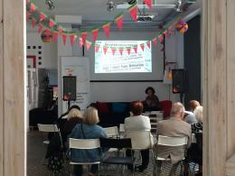 Spotkanie z seniorami w Centrum Społecznym PACA 40. Fot. Stowarzyszenie imienia Szymona An-skiego.