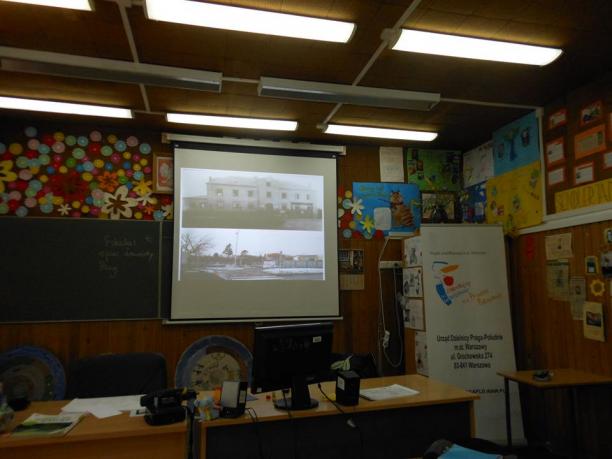 Warsztaty edukacyjne w gimnazjum nr 23. Fot. Stowarzyszenie imienia Szymona An-skiego.