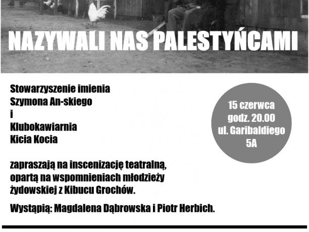 Plakat promujący wydarzenie. Fot. Stowarzyszenie imienia Szymona An-skiego.