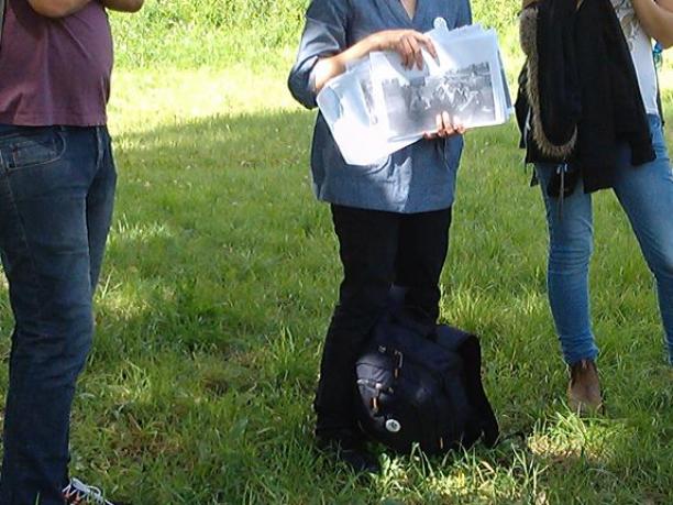 Izraelscy edukatorzy na Grochowie. Fot. Stowarzyszenie imienia Szymona An-skiego.