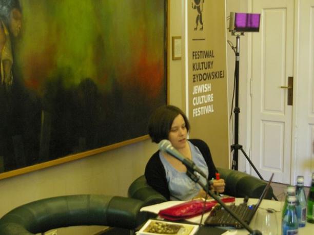 Prezentacja na Festiwalu Kultury Żydowskiej w Krakowie. Fot. Stowarzyszenie imienia Szymona An-skiego.