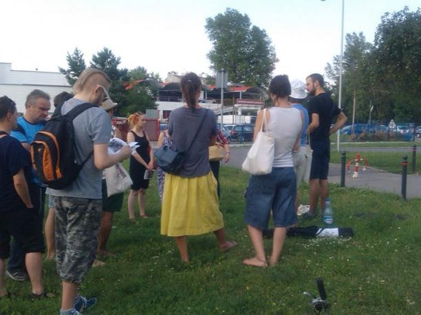 Letni spacer po kibucu. Fot. Stowarzyszenie imienia Szymona An-skiego.