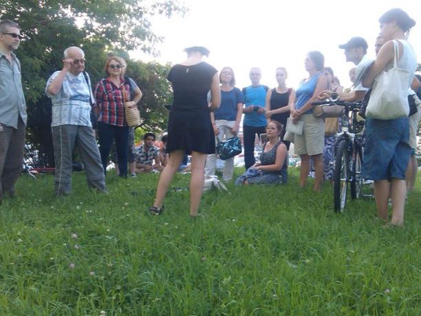 Letni spacer po kibucu. Fot. Stowarzyszenie imienia Szymona An-skiego.