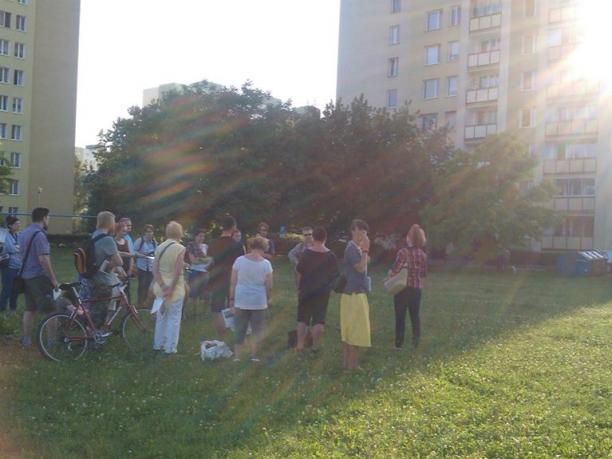 Letni spacer po kibucu. Fot. Stowarzyszenie imienia Szymona An-skiego.