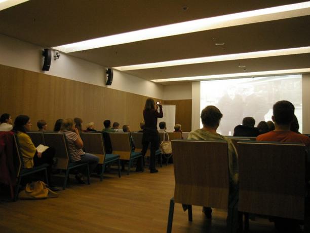 Spotkanie „Kibuc na Grochowie- przewodnik po idei”.Fot. Stowarzyszenie imienia Szymona An-skiego.