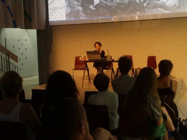 Wykład podczas wydarzenia „Architektura i społeczeństwo. Razem w przyszłość”. Fot. Stowarzyszenie imienia Szymona An-skiego.