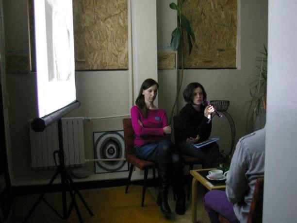 Pierwsze spotkanie poświęcone historii żydowskiej fermy rolniczej Hechaluc na Grochowie. Fot. Stowarzyszenie imienia Szymona An-skiego.