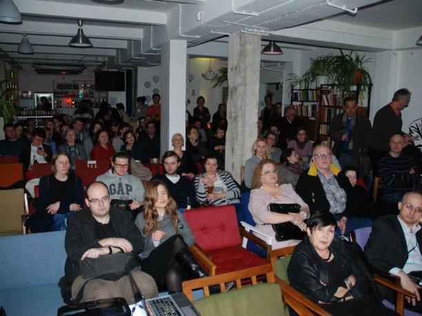 Pierwsze spotkanie poświęcone historii żydowskiej fermy rolniczej Hechaluc na Grochowie. Fot. Stowarzyszenie imienia Szymona An-skiego.