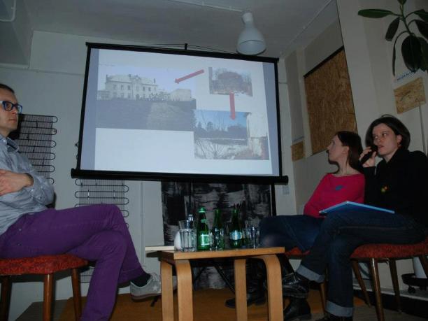 Pierwsze spotkanie poświęcone historii żydowskiej fermy rolniczej Hechaluc na Grochowie. Fot. Stowarzyszenie imienia Szymona An-skiego.