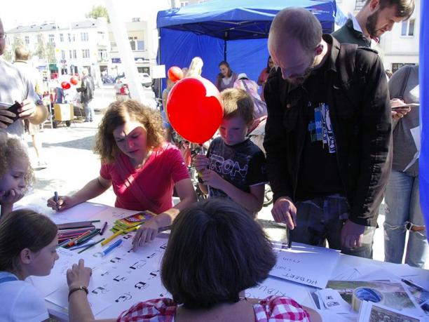 Kibuc Grochów na pikniku „Witryna: Grochów”