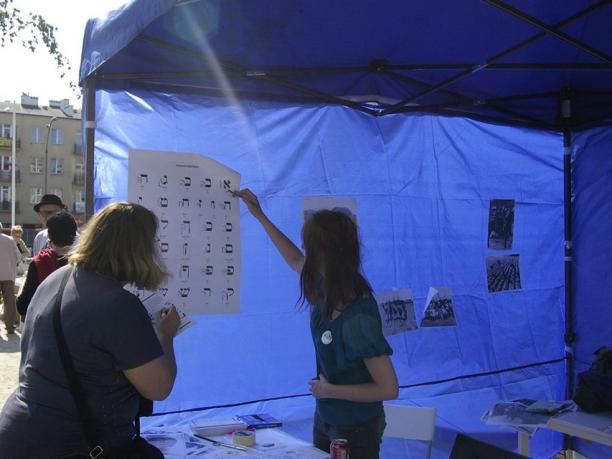 Kibuc Grochów na pikniku „Witryna: Grochów”