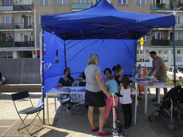 Kibuc Grochów na pikniku „Witryna: Grochów”