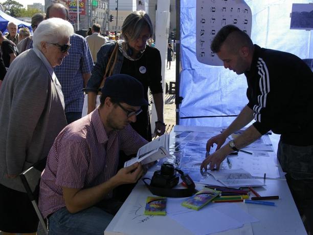 Kibuc Grochów na pikniku „Witryna: Grochów”