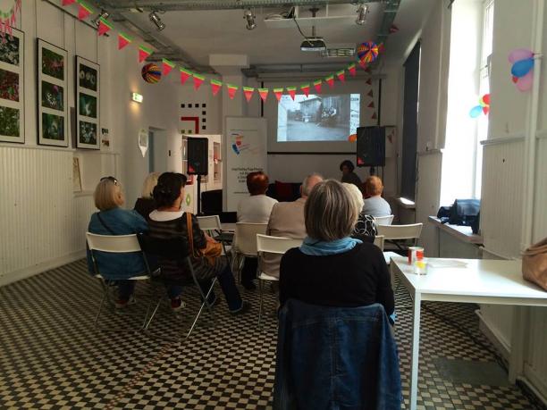 Spotkanie z seniorami w Centrum Społecznym PACA 40. Fot. Stowarzyszenie imienia Szymona An-skiego.