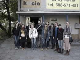 Uczestnicy programu Mi Dor Le Dor na Grochowie. Fot. Fundacja Centrum Taubego